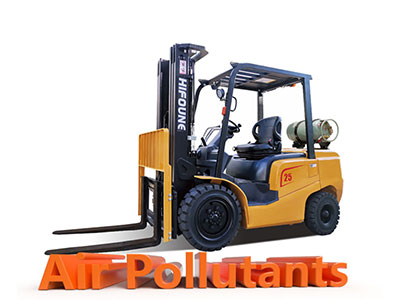 Application of LPG forklift