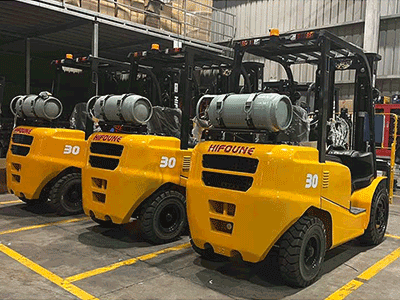 What is the difference between LP Gas Forklift？