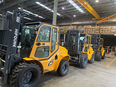 What are the maintenance tips for all-terrain forklifts?