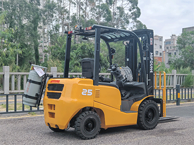 How is the application of LPG forklifts in the European market?