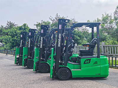 HIFOUNE  3-wheel lithium battery forklift