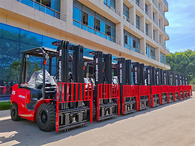 HIFOUNE 3.5 Ton Diesel Forklift Departure to Europe